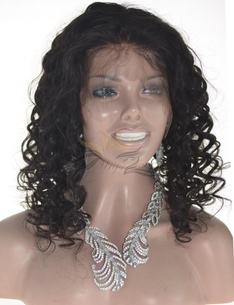 Big Spiral Curl Human Hair Lace Wig Pre-Plucked Hairline For Black Women Super Bleached Knots HD Invisible Skin Melting Lace[IRBSC]