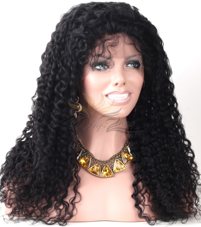 Deep Wave Human Hair Lace Wig Pre-Plucked Hairline For Black Women Super Bleached Knots HD Invisible Skin Melting Lace [IRDW2]