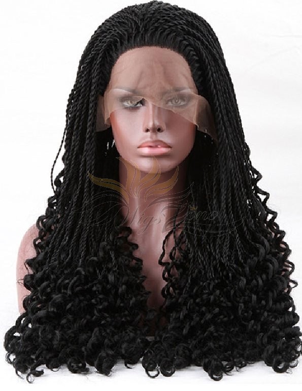Futura Fiber Twist Lace Front Wig Multi-Part Lace Front Wig Looks & Feels Like Human Hair [SHT02]