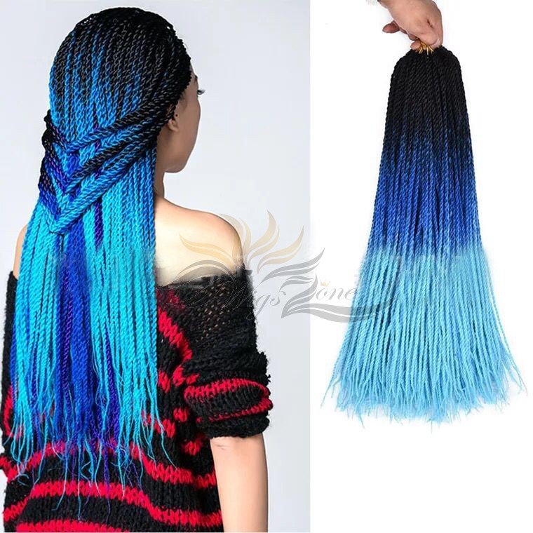 Colorful Crochet Braids Hair 30pcs Per Pack [BH07]