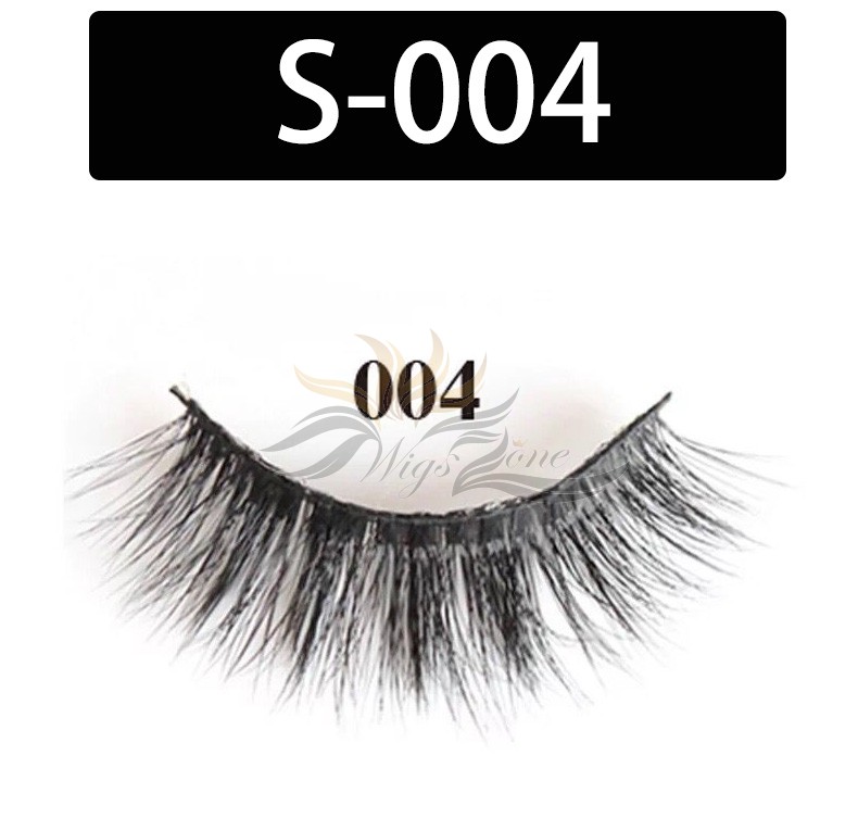 5D Silk Lashes Handmade Natural False Eyelash 5 Pairs/Pack [S-004]