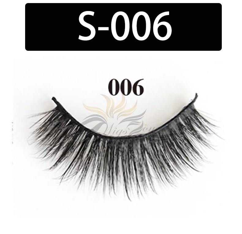 5D Silk Lashes Handmade Natural False Eyelash 5 Pairs/Pack [S-006]
