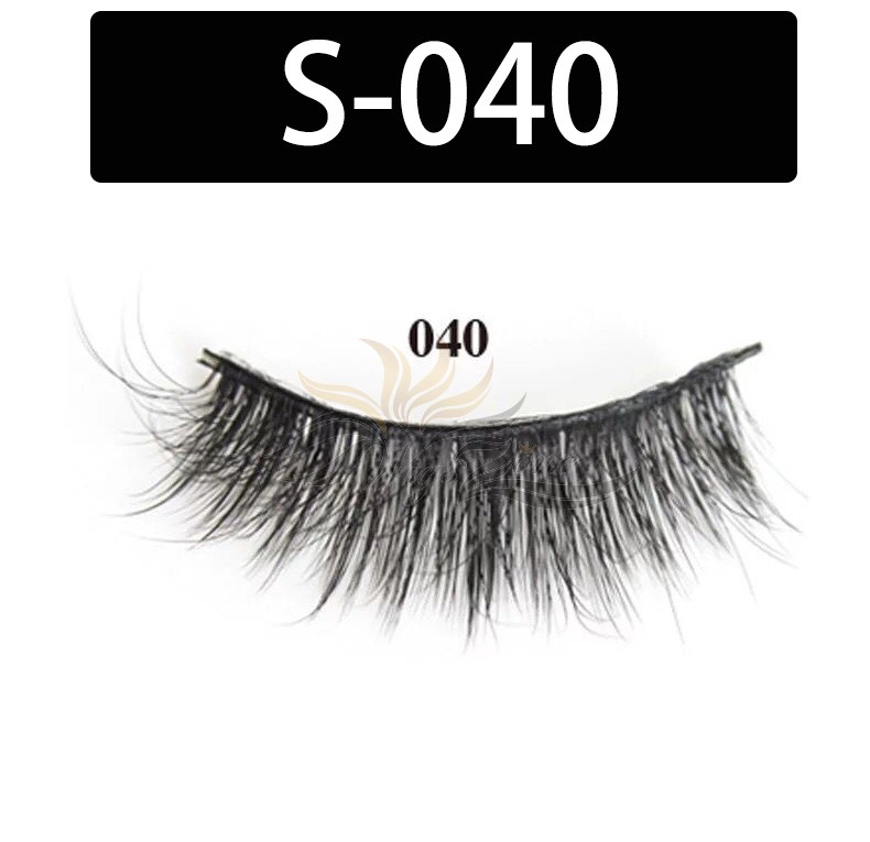 5D Silk Lashes Handmade Natural False Eyelash 5 Pairs/Pack [S-040]