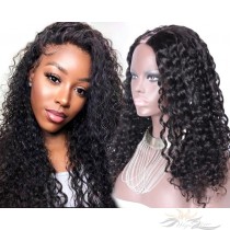 Brazilian Curl Body Curl Brazilian Virgin Hair U Part Wigs Human Hair U-PART Wigs Clips In Glueless Wigs Pre Plucked African American Wigs For Black Women No Glue No Sew In [UWBR]