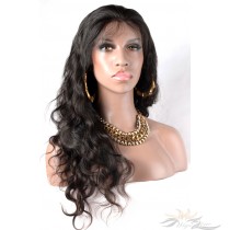 Body Wave Malaysian Virgin Hair Lace Wig Pre-Plucked Hairline HD Invisible Skin Melting Lace Wig Bleached Knots [MABW]