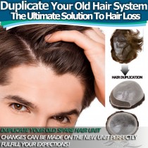 Duplicate New Hair Replacements Man Toupees [Duplication]