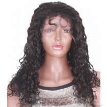 Wet N' Wave Human Hair Lace Wig Pre-Plucked Hairline For Black Women Super Bleached Knots HD Invisible Skin Melting Lace [IRWNW]