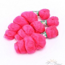 Funmi Hair Curl Pink Color African American Hair Ultima Fiber Hair Weft   [SUWP]