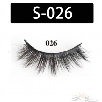 5D Silk Lashes Handmade Natural False Eyelash 5 Pairs/Pack [S-026]