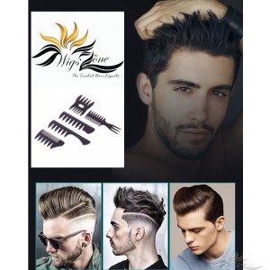 Combs For Making Out Fashion Hairstyles On Man's Toupees, Hair Replacement Hair Hairpieces Free Gifts For Toupee Orders [FG01]