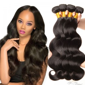 Body Wave Color 1B Black Hair Ultima Fiber Hair Weft [SUWBW]