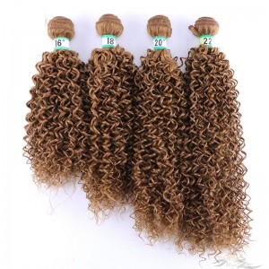 Kinky Curl Color #27 African American Hair Ultima Fiber Hair Weft   [SUWKC27]