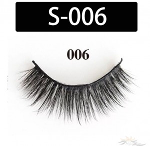 5D Silk Lashes Handmade Natural False Eyelash 5 Pairs/Pack [S-006]