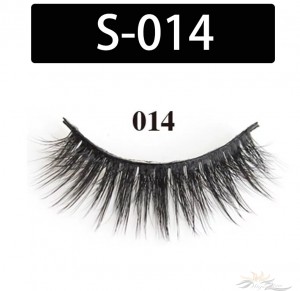 5D Silk Lashes Handmade Natural False Eyelash 5 Pairs/Pack [S-014]