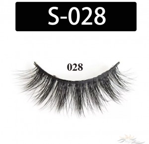 5D Silk Lashes Handmade Natural False Eyelash 5 Pairs/Pack [S-028]