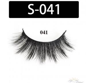 5D Silk Lashes Handmade Natural False Eyelash 5 Pairs/Pack [S-041]