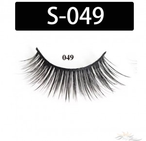 5D Silk Lashes Handmade Natural False Eyelash 5 Pairs/Pack [S-049]