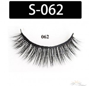 5D Silk Lashes Handmade Natural False Eyelash 5 Pairs/Pack [S-062]