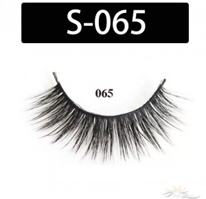 5D Silk Lashes Handmade Natural False Eyelash 5 Pairs/Pack [S-065]